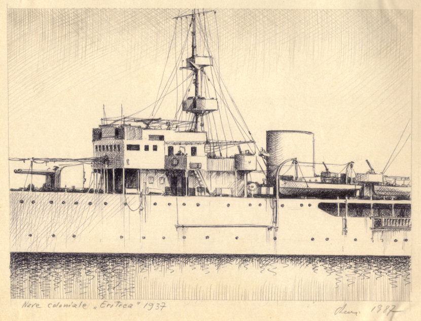 1937 - Nave coloniale 'Eritrea'